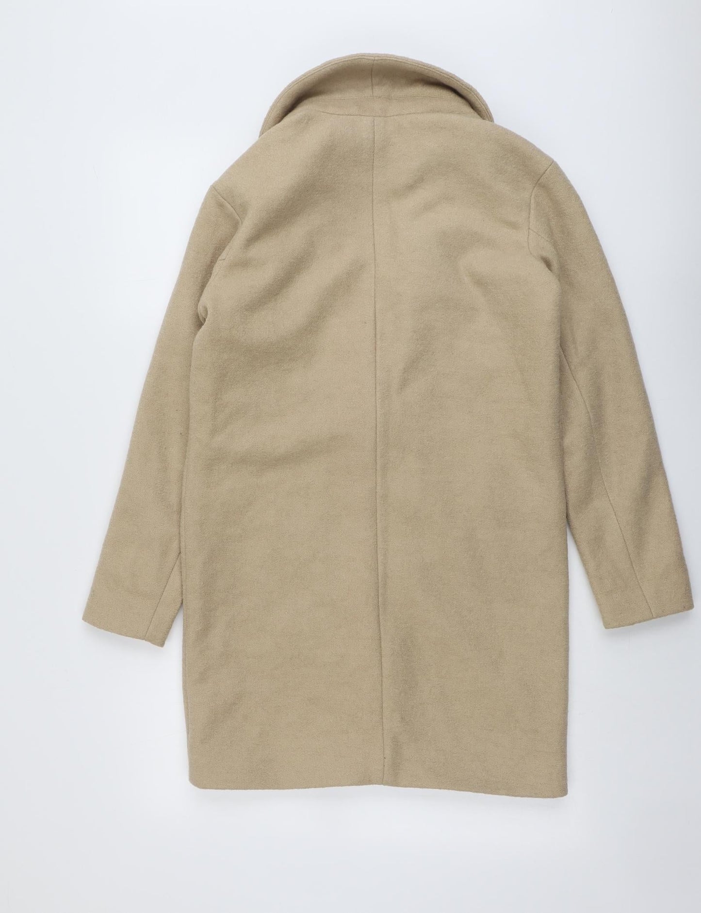 Womens UK Size 6 NEXT Beige Overcoat