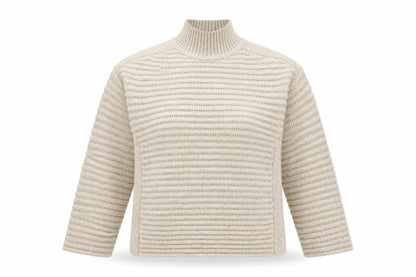 Womens UK Size M Marks and Spencer Beige Pullover Jumper