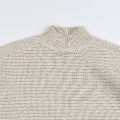 Womens UK Size M Marks and Spencer Beige Pullover Jumper