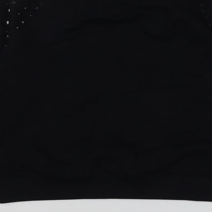 Womens UK Size XS Marks and Spencer Black Pullover Sweatshirt