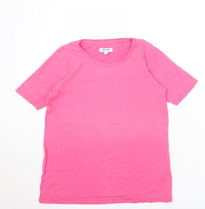 Womens UK Size 12 JD Williams Pink Basic T-Shirt