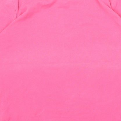 Womens UK Size 12 JD Williams Pink Basic T-Shirt