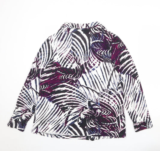 Womens UK Size 20 Lebek Multicoloured Basic Button-Up