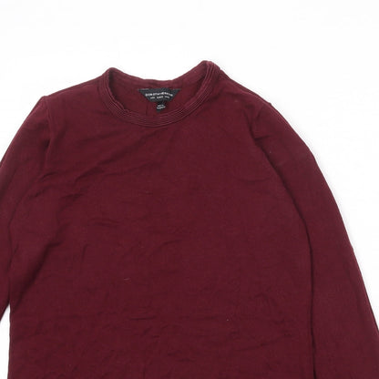 Womens UK Size 10 Dorothy Perkins Red Pullover Jumper