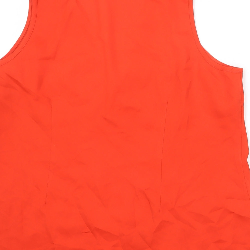 Womens UK Size 22 Capsule Orange Basic Tank