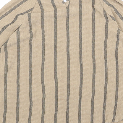 Womens UK Size 6 Marks and Spencer Brown Basic Blouse