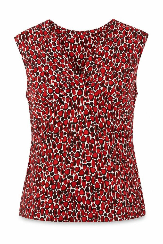 Womens UK Size L Planet Multicoloured Basic Blouse