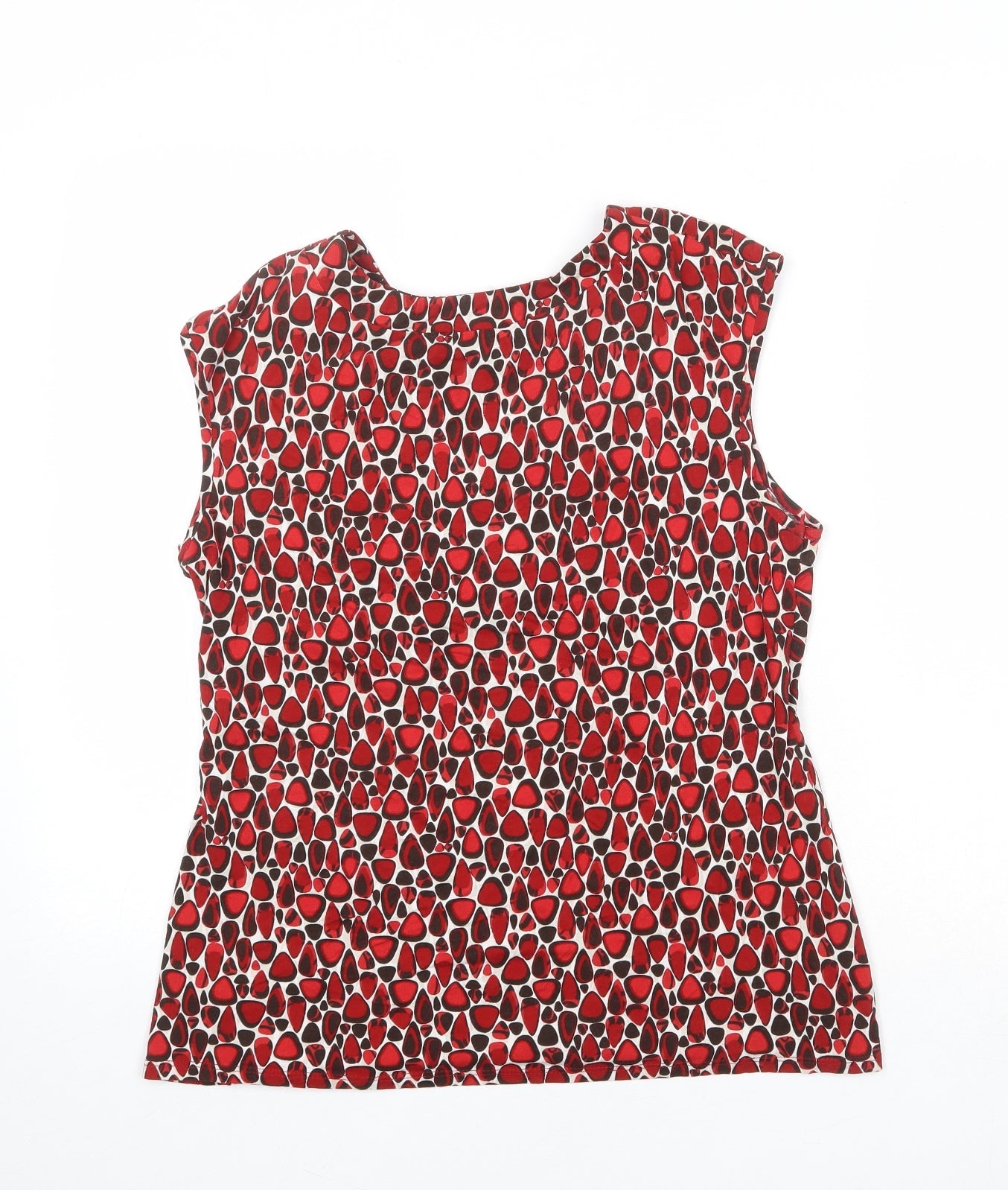 Womens UK Size L Planet Multicoloured Basic Blouse