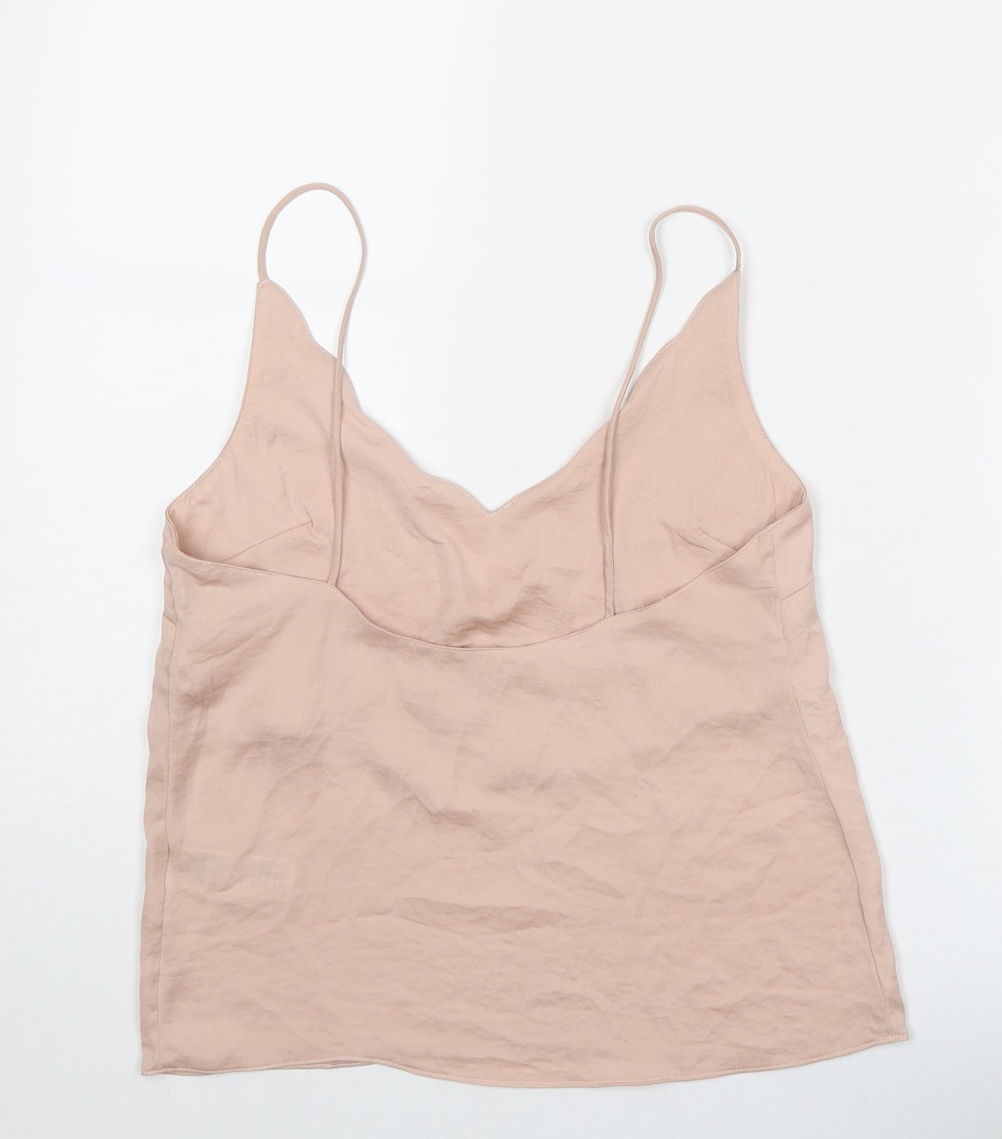 Womens UK Size 6 Topshop Pink Basic Tank