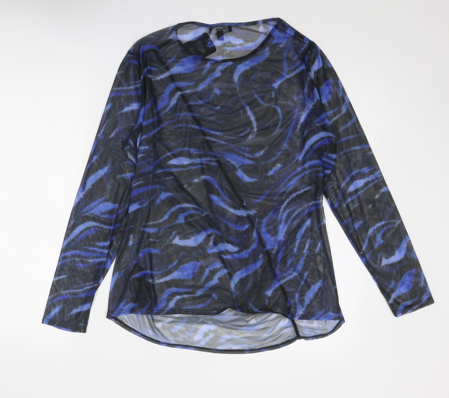 Womens UK Size 16 Simply Be Blue Basic Blouse