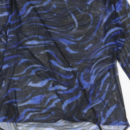 Womens UK Size 16 Simply Be Blue Basic Blouse