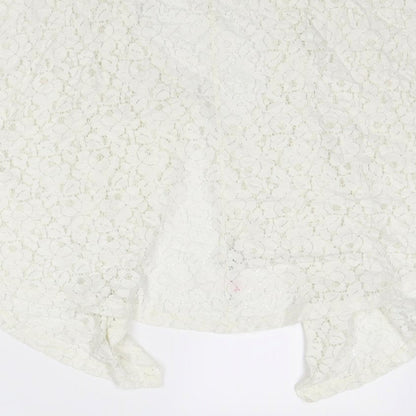 Womens UK Size M Dorothy Perkins Ivory Kimono Blouse