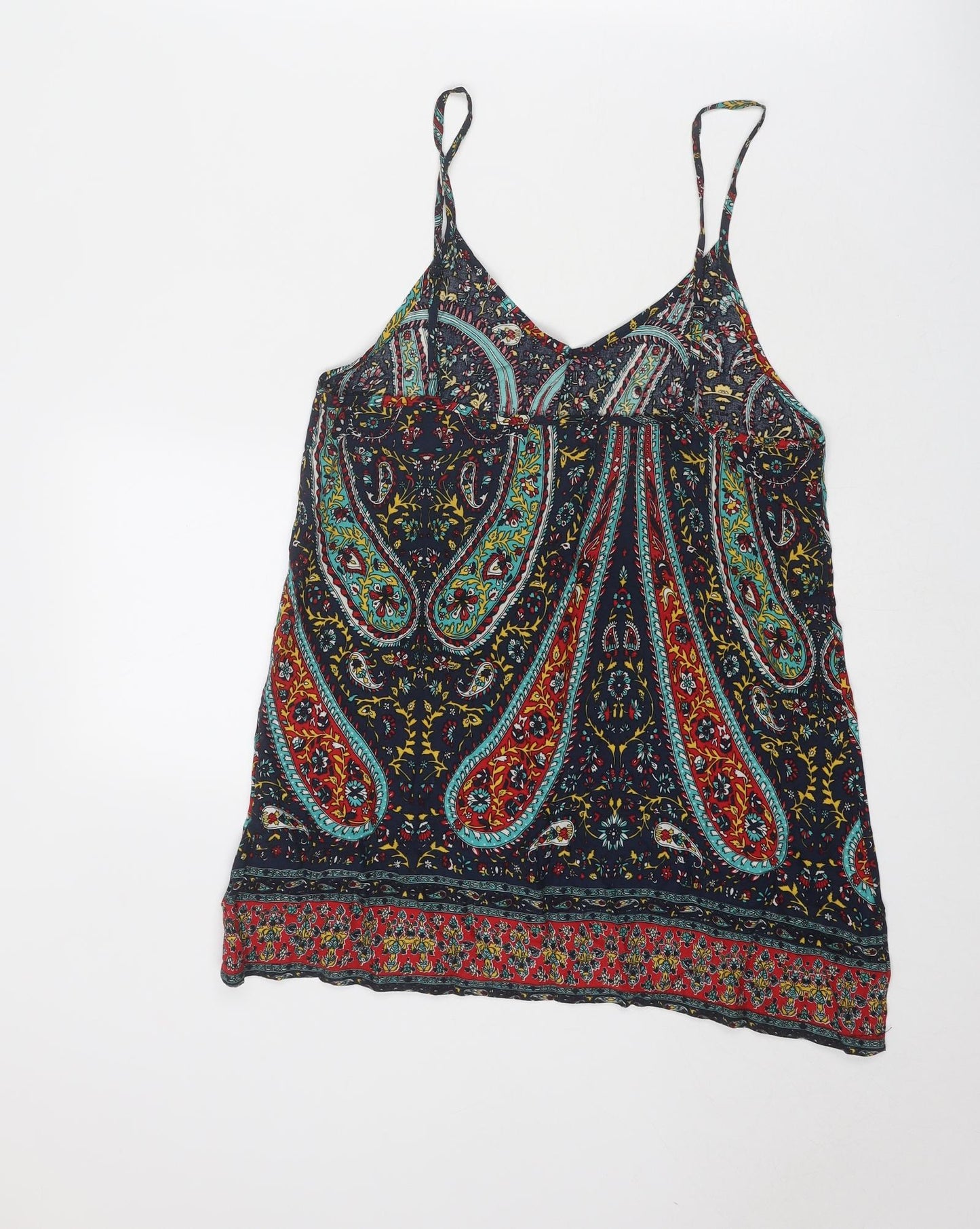 Womens UK Size 6 Hearts & bows Multicoloured Basic Tank