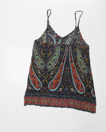 Womens UK Size 6 Hearts & bows Multicoloured Basic Tank