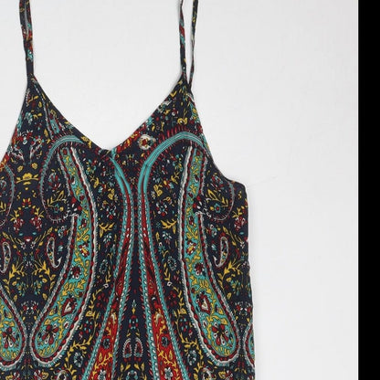 Womens UK Size 6 Hearts & bows Multicoloured Basic Tank