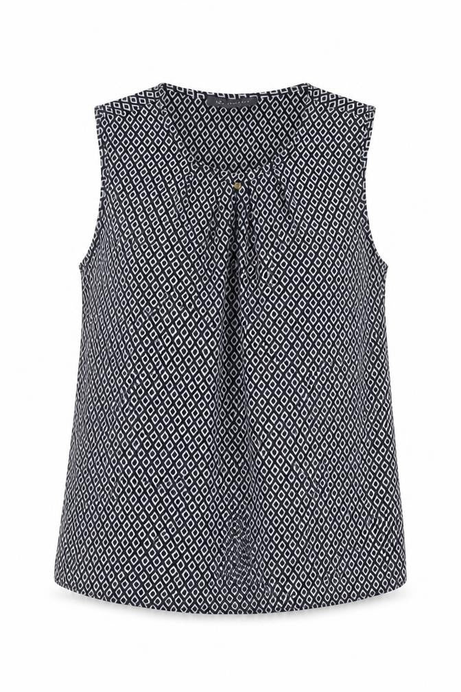 Womens UK Size 6 Marks and Spencer Blue Basic Tank