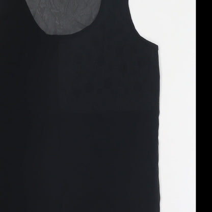 Womens UK Size 10 Limited Collection Black Basic Tank