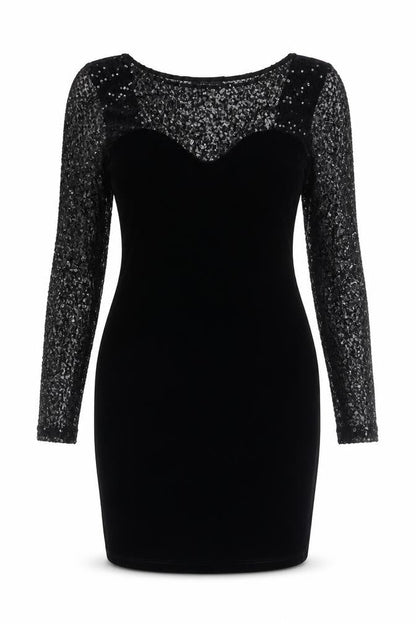 Warehouse Womens Black Polyester Bodycon Size 12 Round Neck Pullover