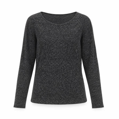 Womens UK Size M Calliope Black Basic T-Shirt