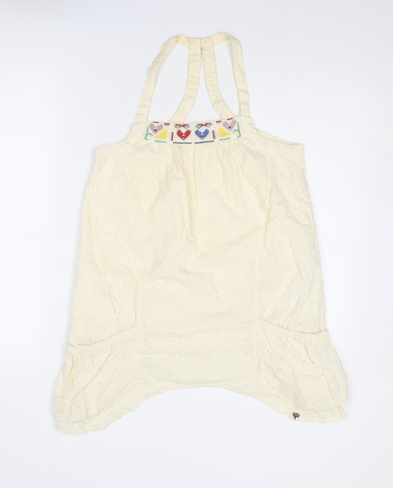 Womens UK Size 8 Nümph Ivory Camisole Tank
