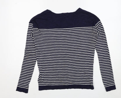 Womens UK Size XS Gap Blue Pullover Jumper