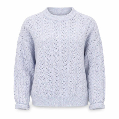 Womens UK Size S Beloved Blue Pullover Jumper