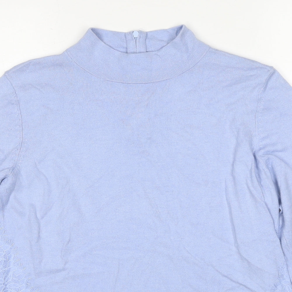 Womens UK Size S Coast Blue Pullover Jumper