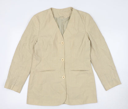 Womens UK Size 10 St Bernard Beige Jacket