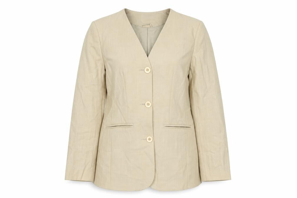 Womens UK Size 10 St Bernard Beige Jacket