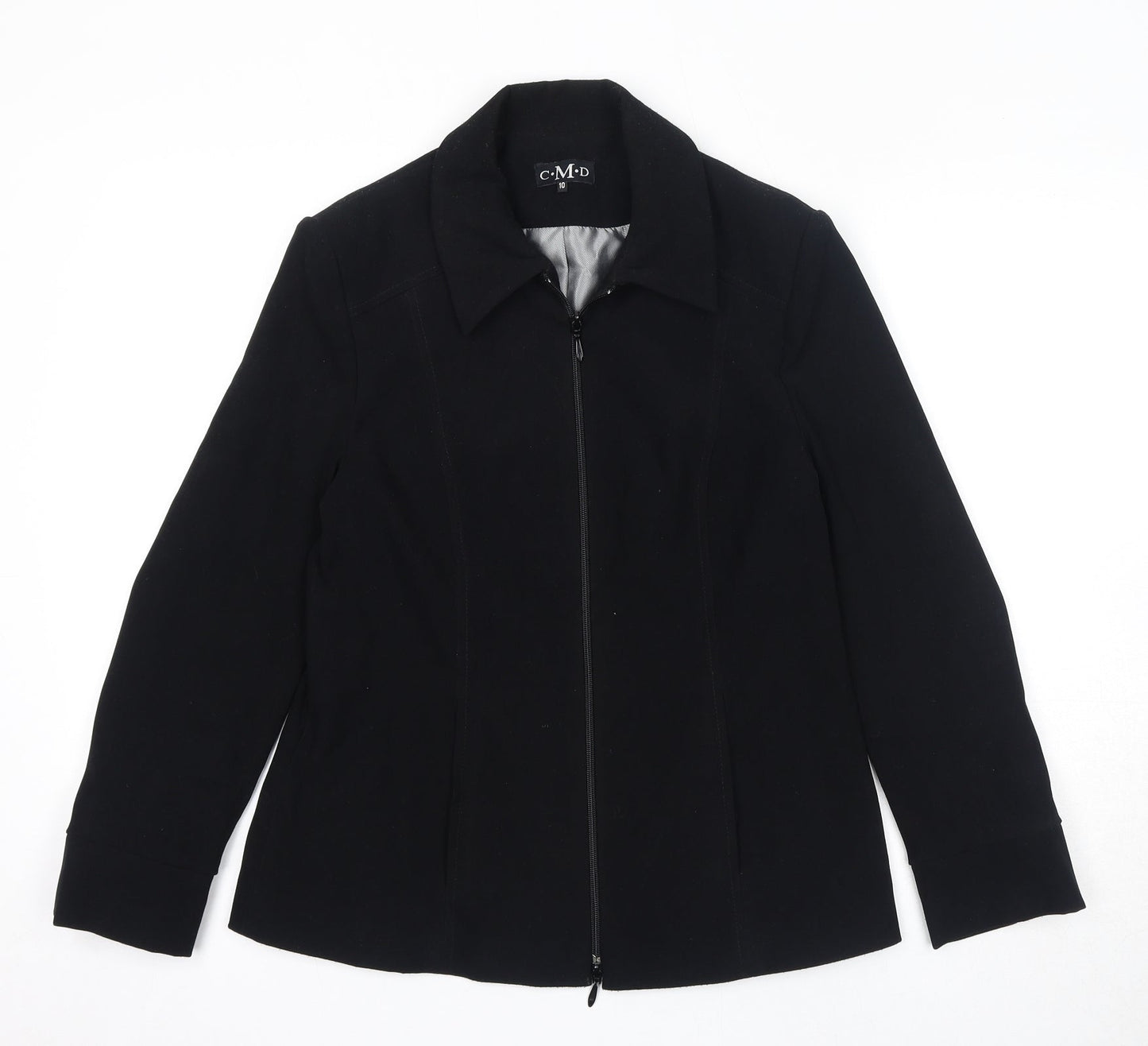 Womens UK Size 10 CMD Black Jacket