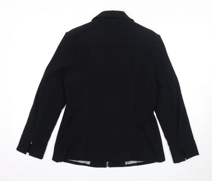 Womens UK Size 10 CMD Black Jacket