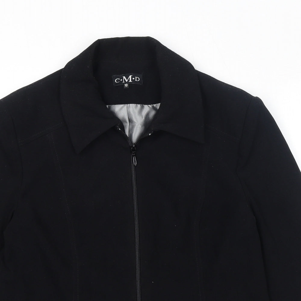 Womens UK Size 10 CMD Black Jacket