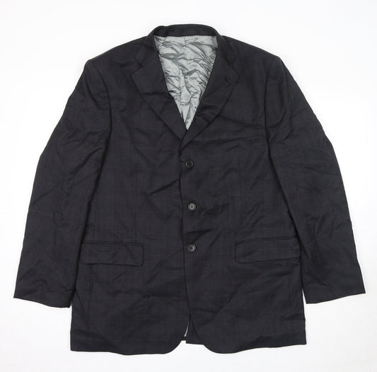 Mens UK Size 42 Marks and Spencer Regular Black Suit Jacket