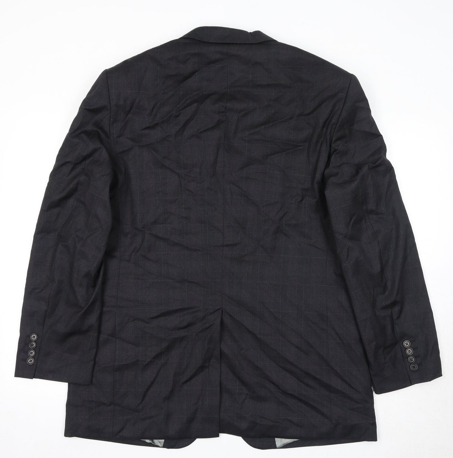 Mens UK Size 42 Marks and Spencer Regular Black Suit Jacket