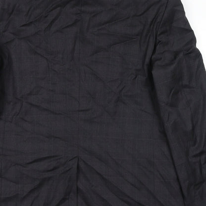 Mens UK Size 42 Marks and Spencer Regular Black Suit Jacket