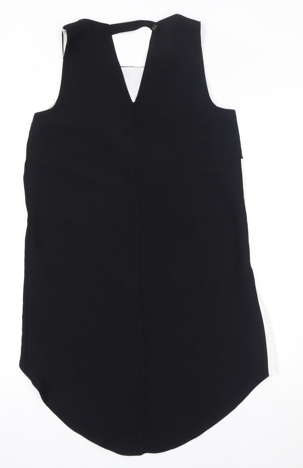 Womens UK Size 6 River Island Black Basic Tank
