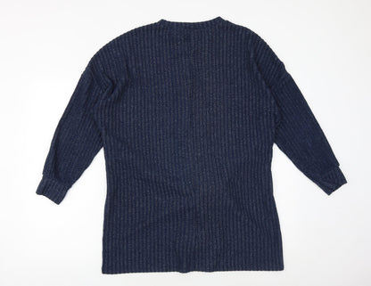 Womens UK Size 10 NEXT Blue Pullover Sweatshirt
