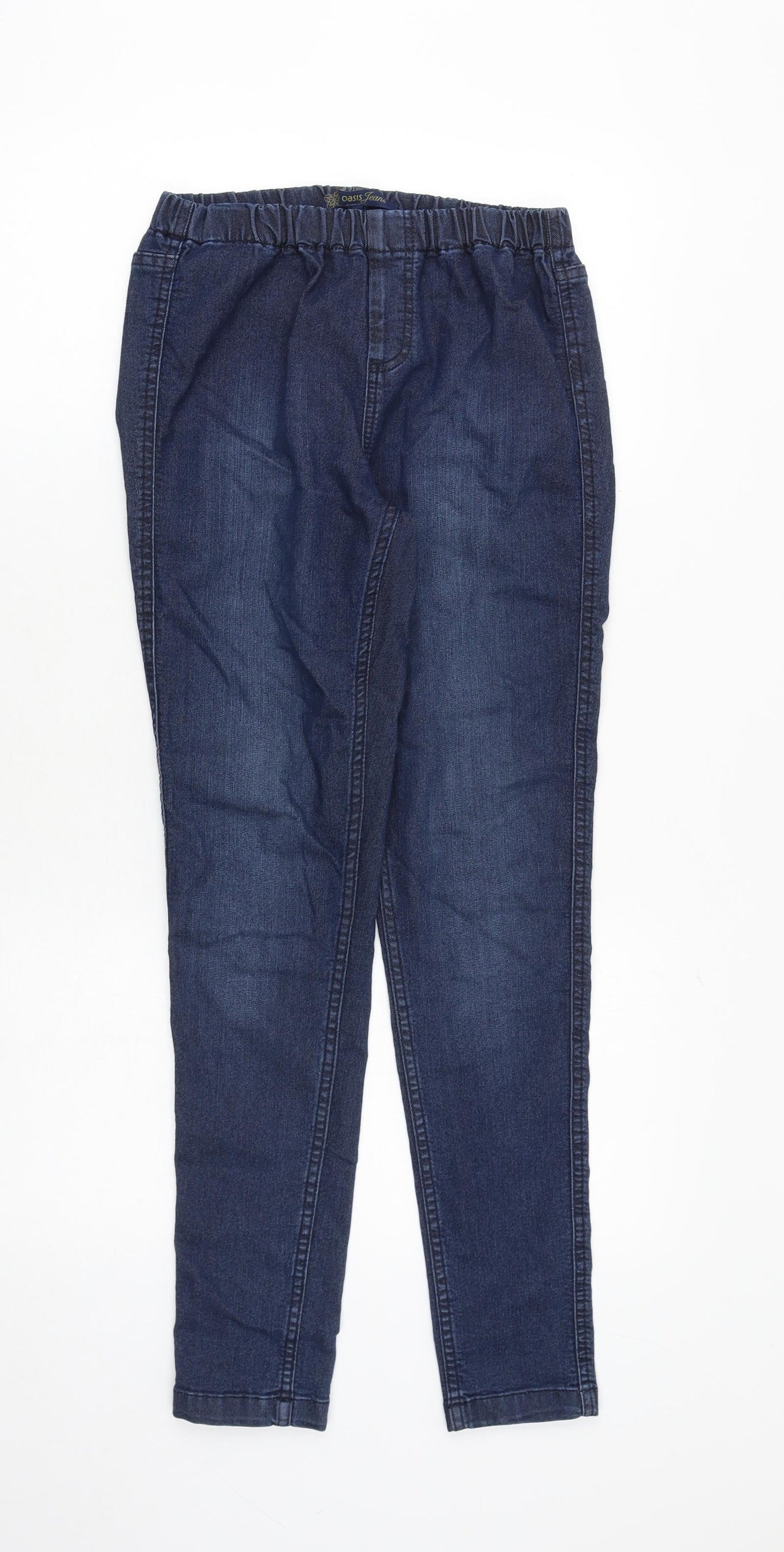 Womens UK Size 10 Marks and Spencer Regular Fit Skinny Blue Jeans