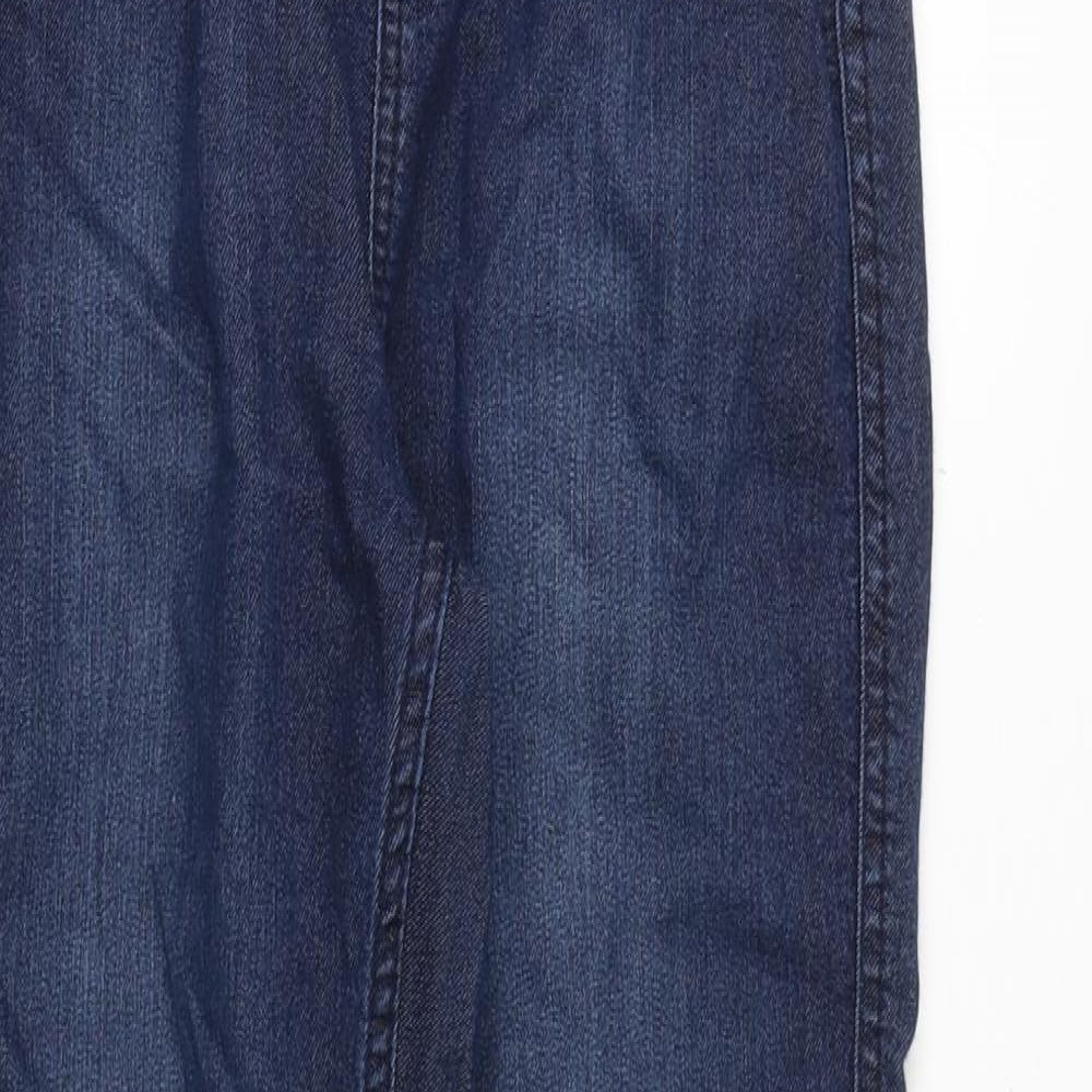 Womens UK Size 10 Marks and Spencer Regular Fit Skinny Blue Jeans