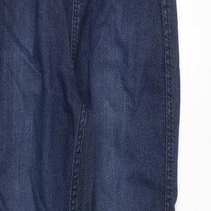 Womens UK Size 10 Marks and Spencer Regular Fit Skinny Blue Jeans