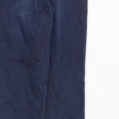 Womens UK Size 10 Marks and Spencer Regular Fit Skinny Blue Jeans
