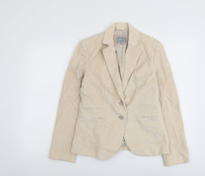 Womens UK Size 10 Per Una Beige Jacket