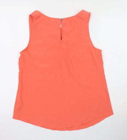 Womens UK Size 10 Oasis Orange Camisole Tank