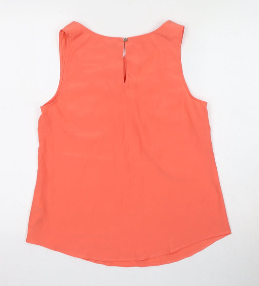 Womens UK Size 10 Oasis Orange Camisole Tank