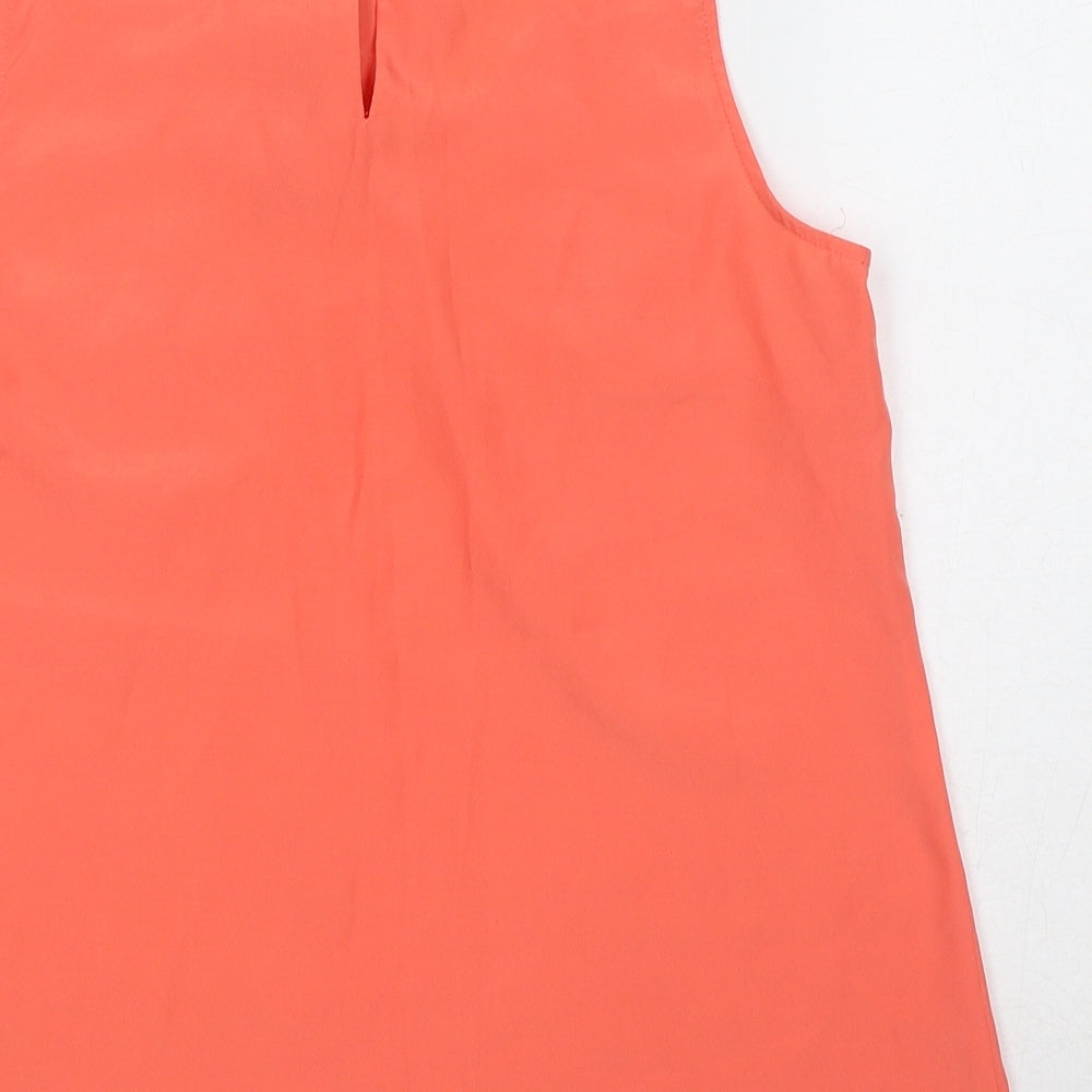 Womens UK Size 10 Oasis Orange Camisole Tank