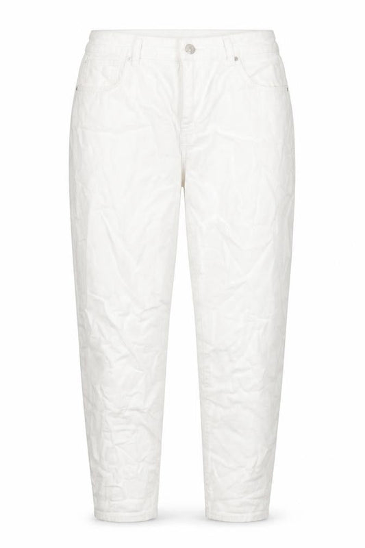 Womens UK Size 12 Noisy may Regular Fit Tapered White Jeans