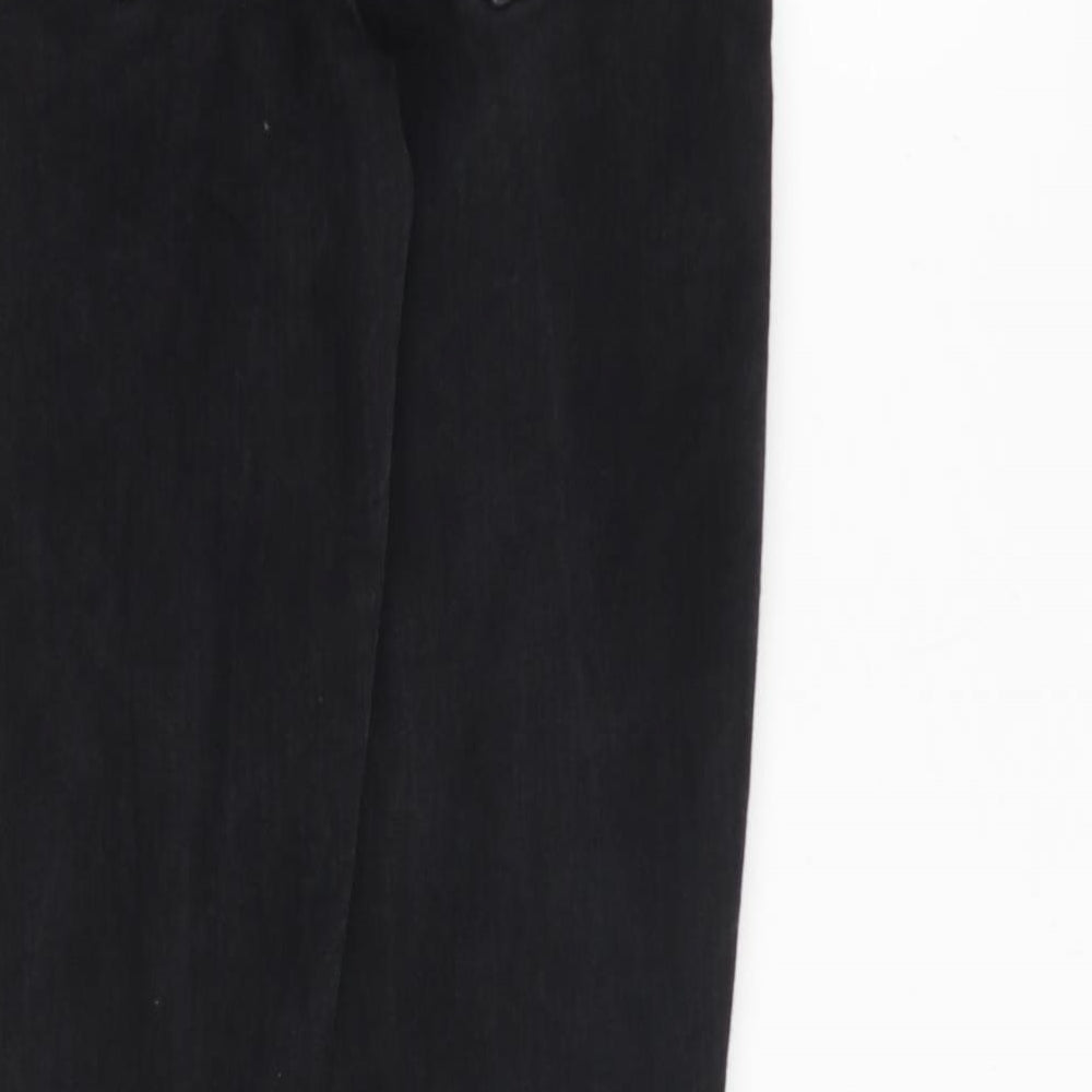 Gap Womens Black Cotton Skinny Jeans Size 26 in Slim Zip