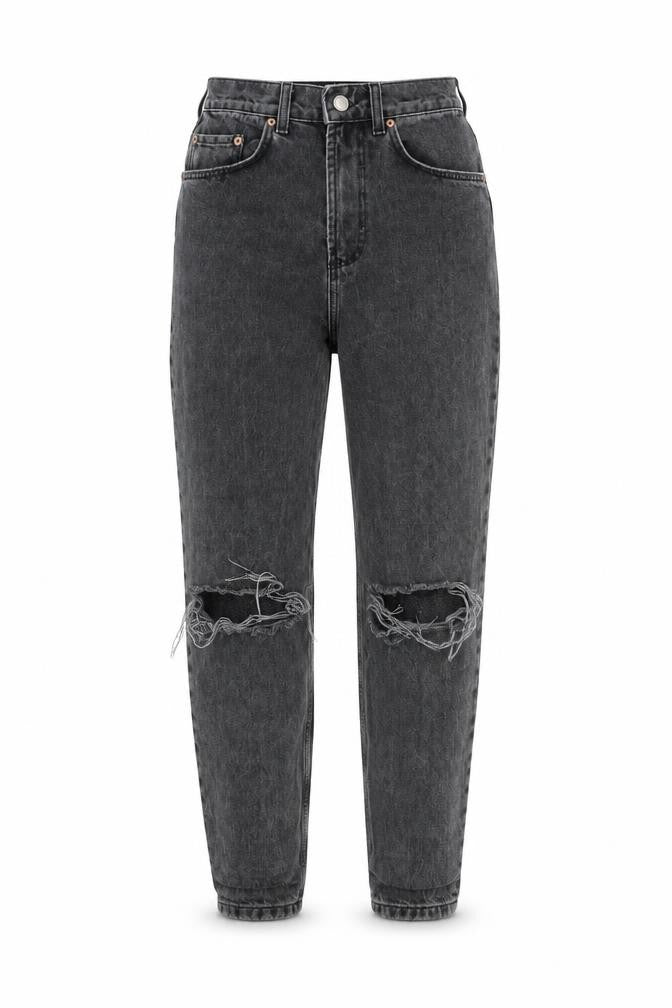 Womens UK Size 26 in ASOS Regular Fit Tapered Grey Jeans