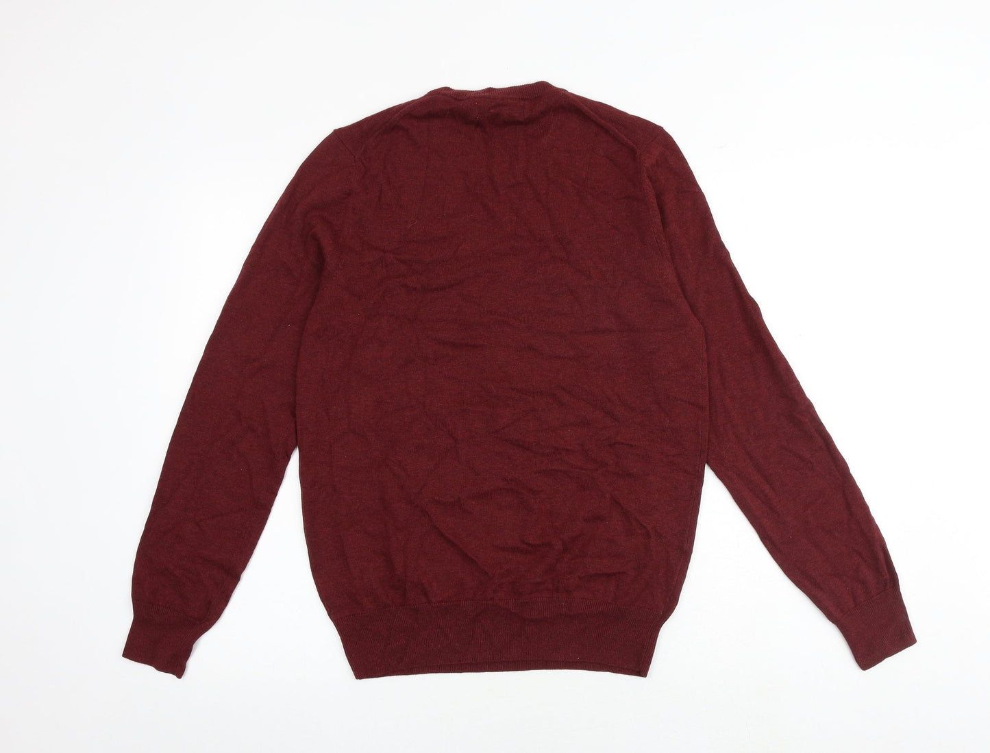 Womens UK Size S Marks and Spencer Red Pullover Jumper