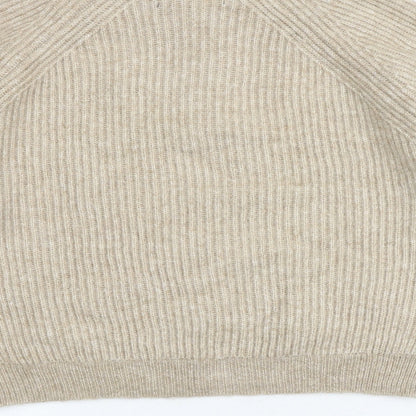 Womens UK Size M Marks and Spencer Brown Pullover Jumper
